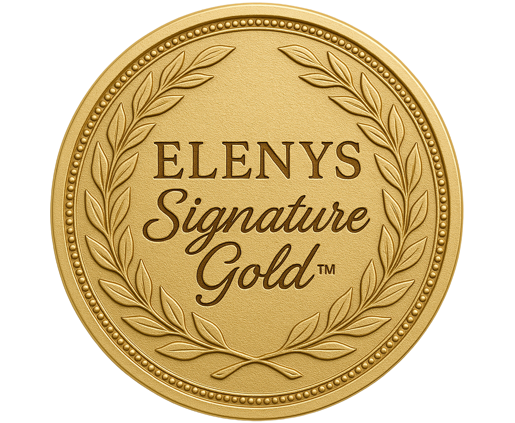 Elenys Signature Gold™ pečeť